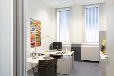 Privates Büro in Frankfurt am Main-Innenstadt, 14 m², bis 2 Personen - 1