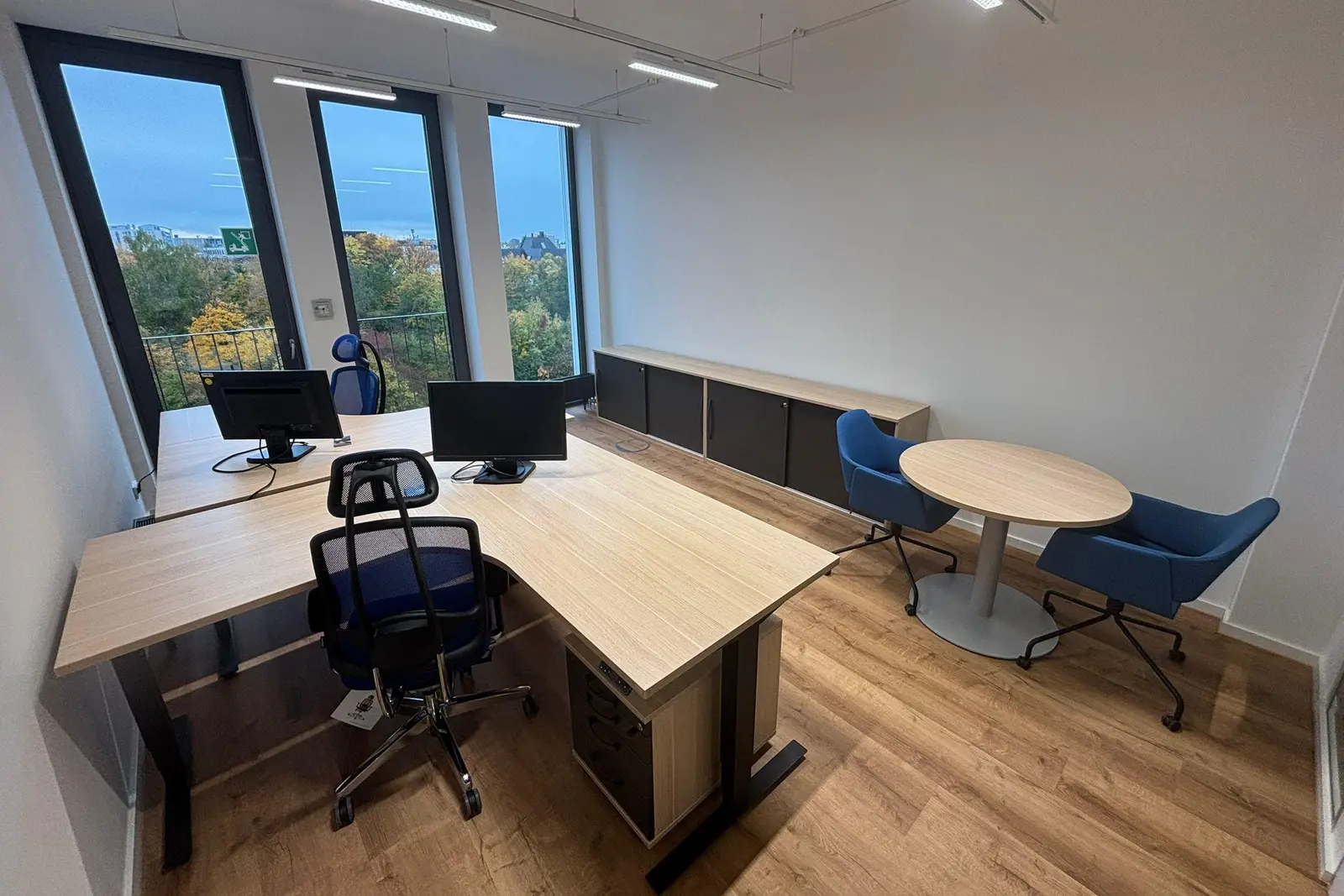 Teambüro für bis zu 3 Personen