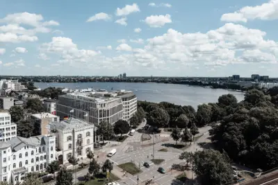 Einzel- und Teambüros mit Blick auf die Binnenalster - 2