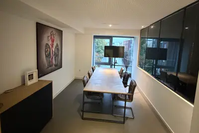 Büro im Industrie-Look in Winterhude - 7